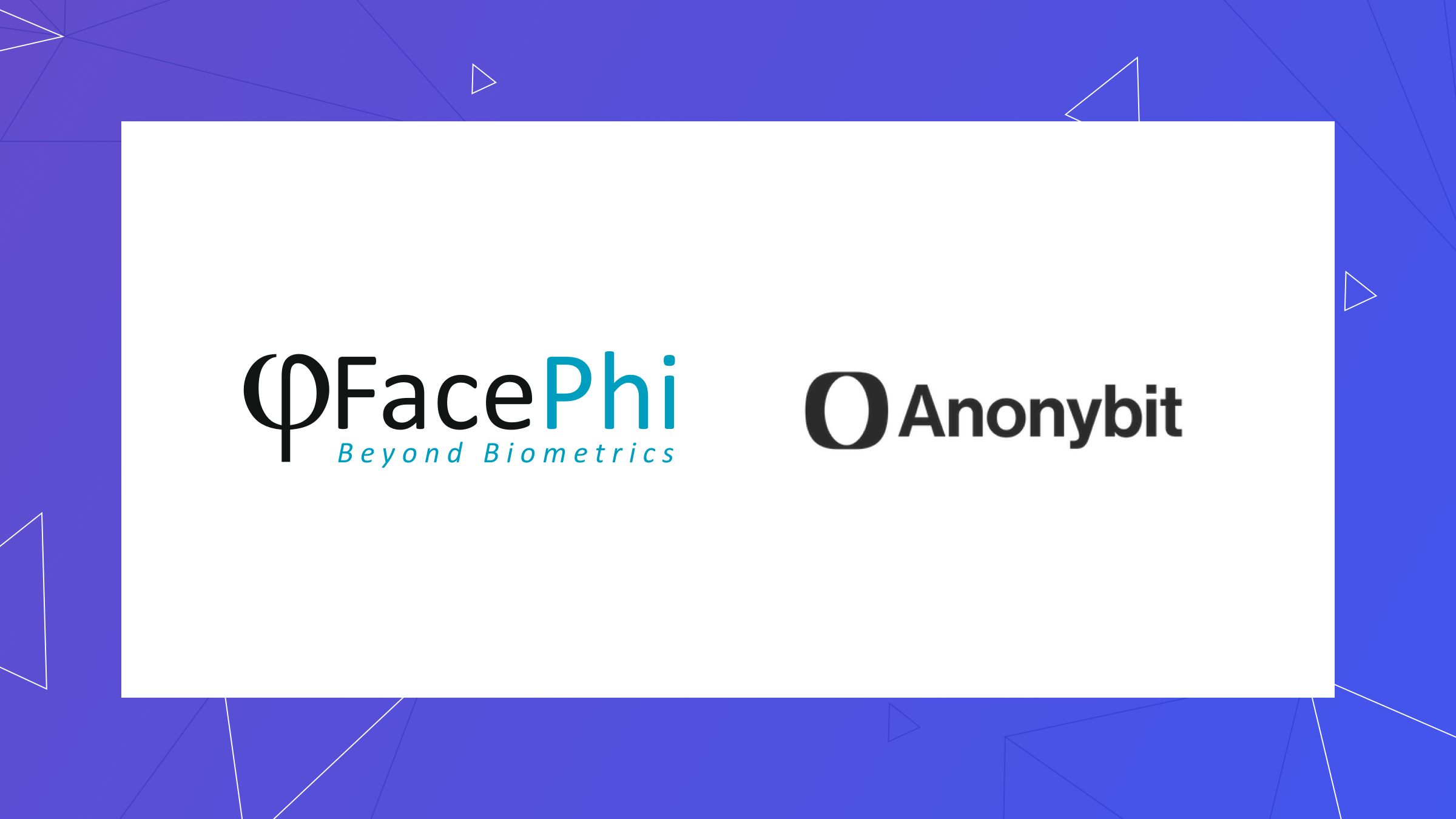 Logos FacePhi e Anonybit